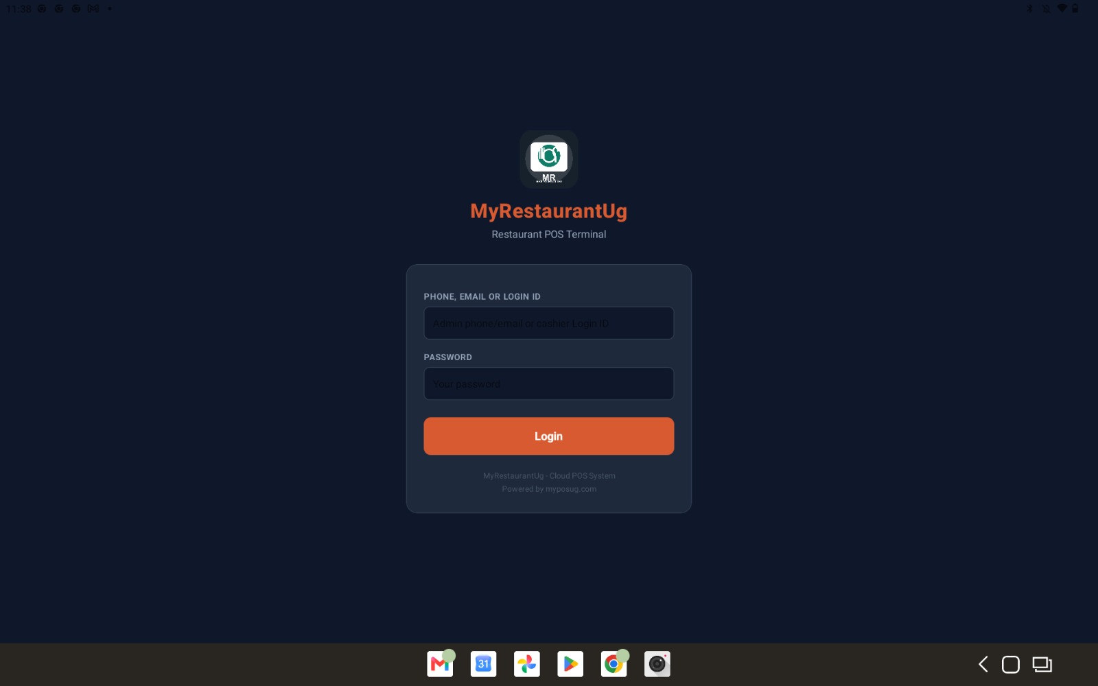 MyPOS retail POS terminal